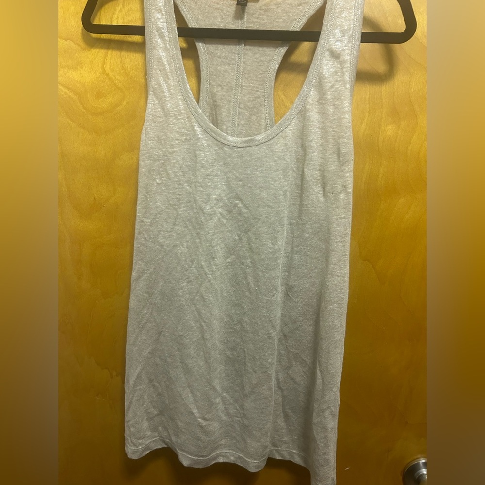 Banana Republic racerback shimmer tank ✨FREE with bundle✨